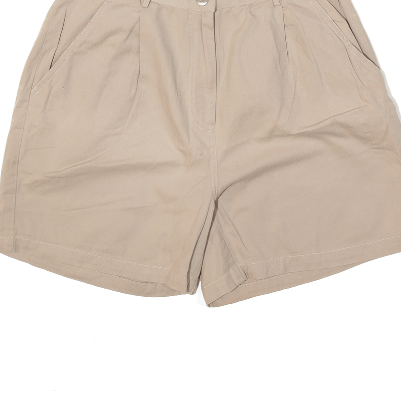 3 WISHES Shorts Beige 90s Regular Casual Womens XS W27