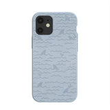 Powder Blue Fin iPhone 12/ iPhone 12 Pro Case