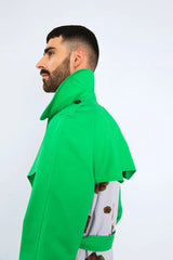 Forna Trench Coat in Green