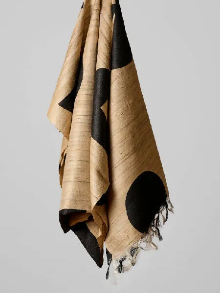 TUSSAR SILK SCARF CORA