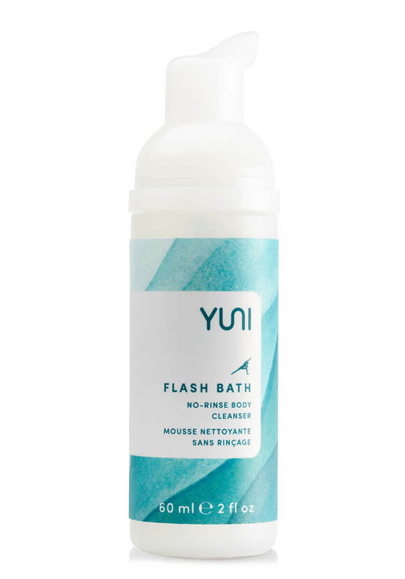 FLASH BATH No-Rinse Body Cleansing Foam | Travel Size