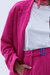 Gender Neutral Jacket in Pink