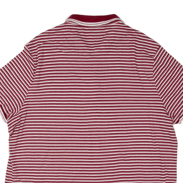 Michael Kors Red online and White Striped Short Sleeve Blouse