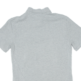 NIKE Polo Shirt Grey Short Sleeve Mens S