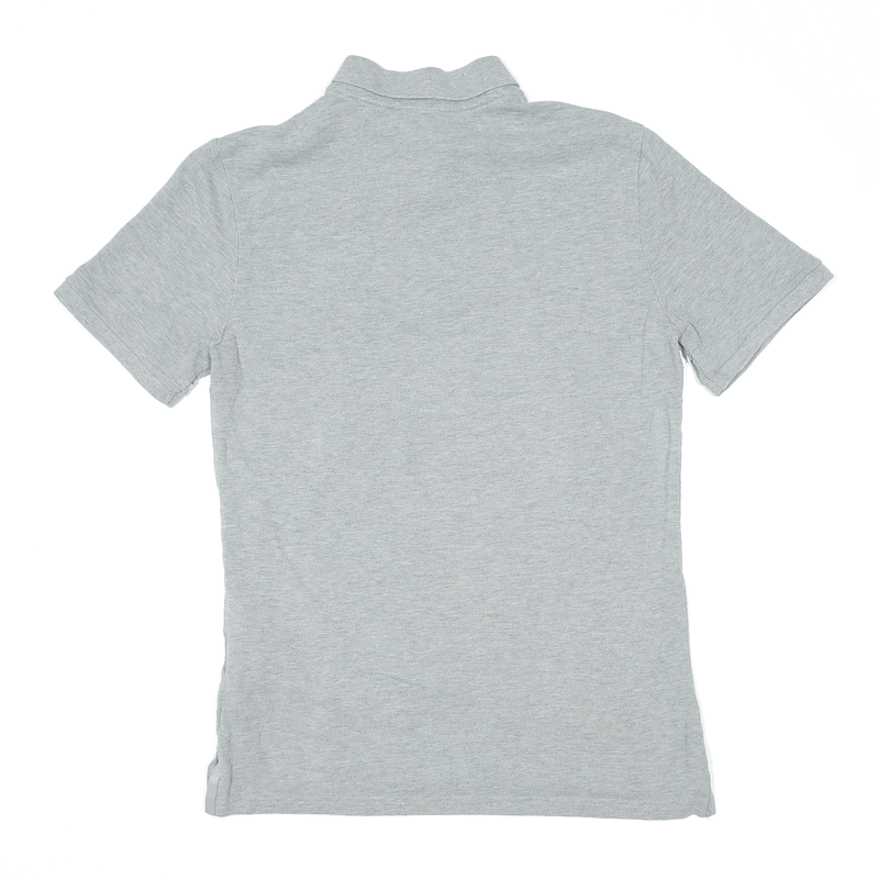NIKE Polo Shirt Grey Short Sleeve Mens S