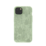 Sage Green Green Oasis iPhone 13 Case