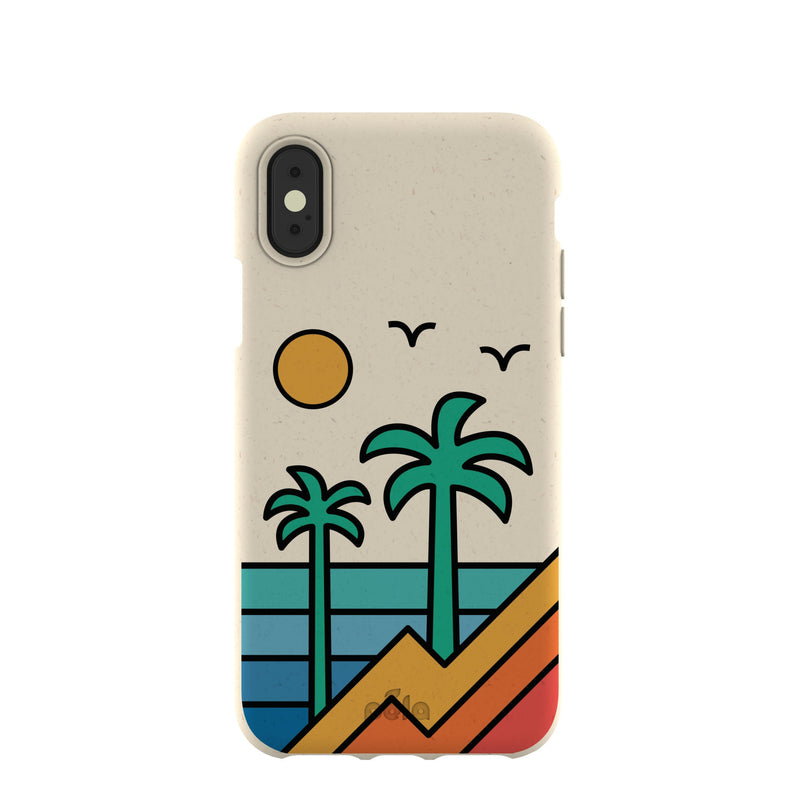 London Fog Greetings From Paradise iPhone X Case