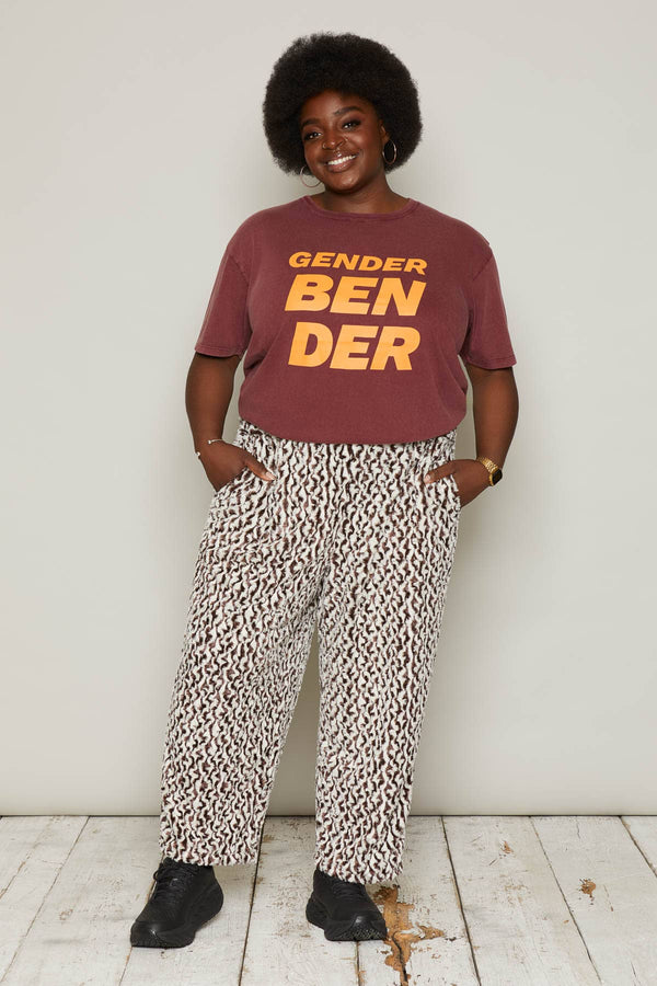 Gender Bender T-Shirt (Burgundy)