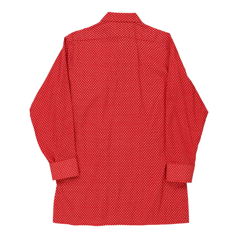 Hofer Shirt - Large Red Cotton Blend - Thrifted.com
