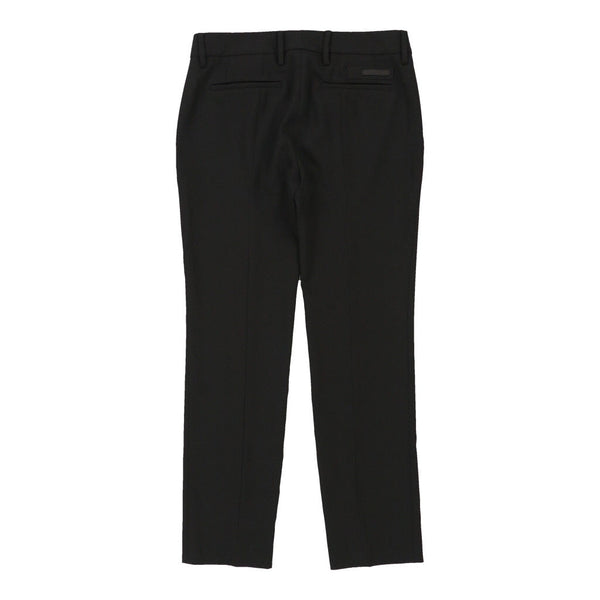 Prada Trousers - 30W UK 8 Black Polyester