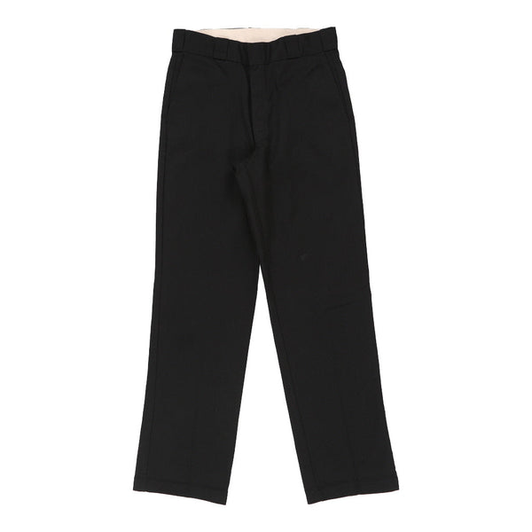 Dickies Trousers - 33W 32L Black Cotton Blend