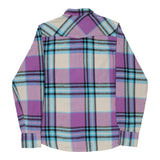 Fishbone Shirt - Small Purple Cotton - Thrifted.com