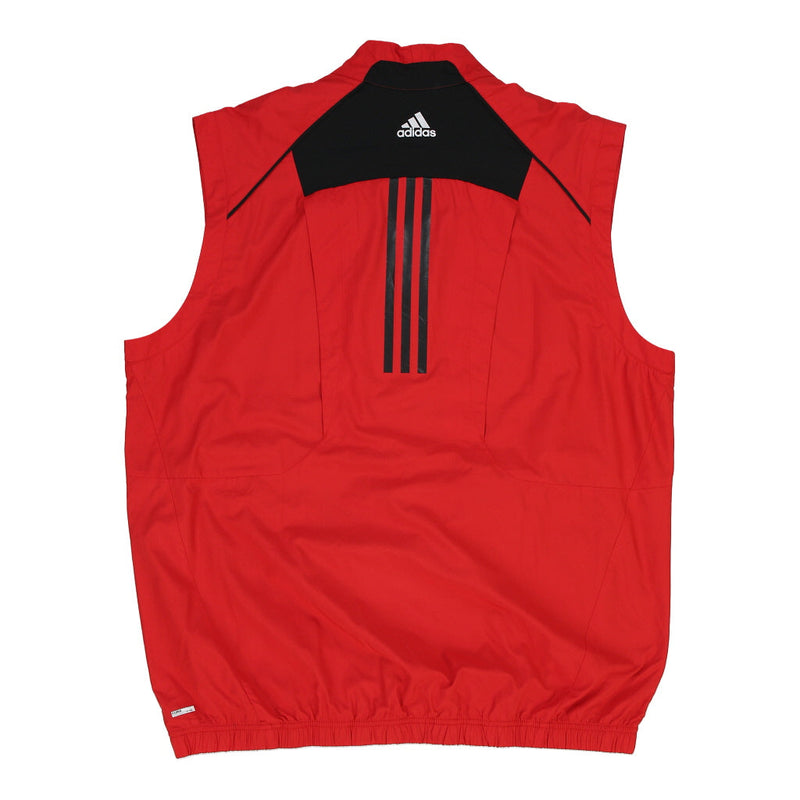 Roux Dominante recomendar Adidas Gilet - Large Red Polyester – Cerqular