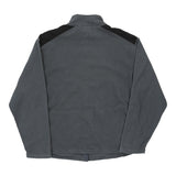 Vintage Reebok Fleece - Large Grey Polyester - Thrifted.com
