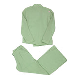 Emporio Armani Co-Ord - Medium Green Linen Blend