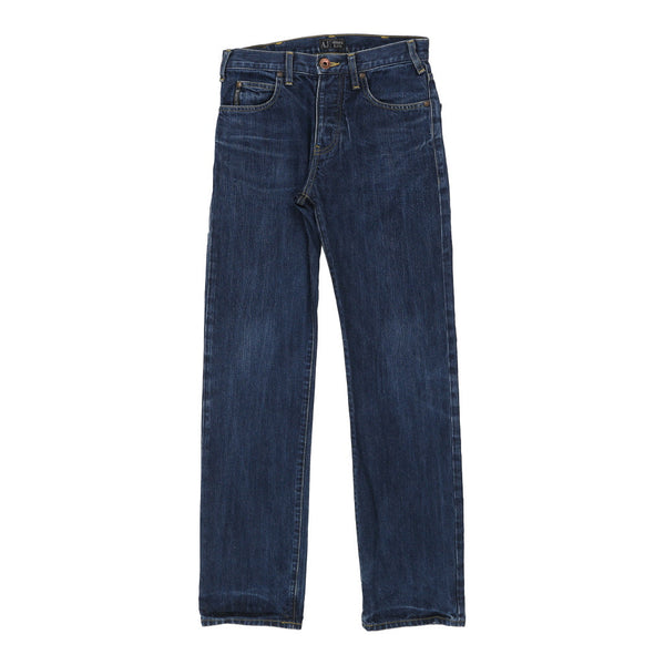 Armani Jeans Jeans - 29W 32L Blue Cotton Blend