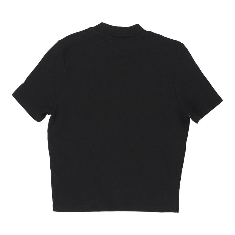 Jennyfer T-Shirt - Medium Black Cotton - Thrifted.com