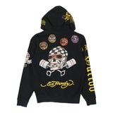 Vintage black 10-12 Years Ed Hardy Hoodie - boys medium