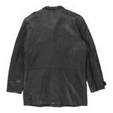 Maren Leather Jacket - Large Black Leather