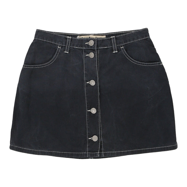 Sisley Mini Skirt - 27W UK 8 Dark Wash Cotton
