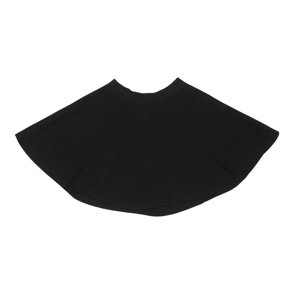 Unbranded Mini Skirt - 24W UK 4 Black Polyester Blend