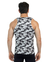 Gray Camo Tank Top