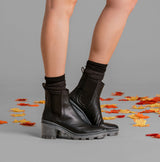 Harper Vegan Chunky Chelsea Ankle Boot