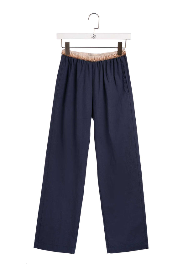 Pants Pirouette Linen 38-Anthracite