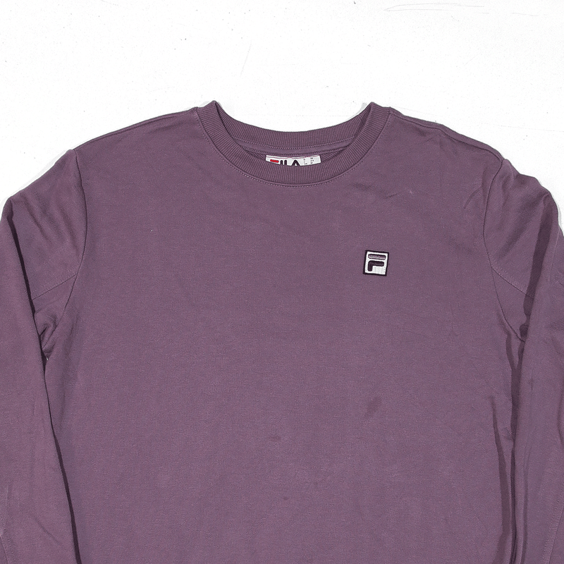 FILA Sweatshirt Purple Womens M