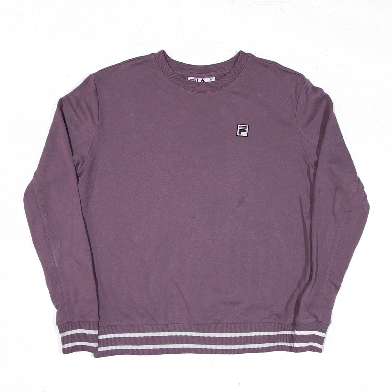 FILA Sweatshirt Purple Womens M