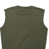 PUMA Sports Sleeveless Green Sweatshirt Mens S