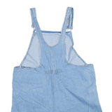 LINDSAY STEVENS Shorts Blue 90s Straight Denim Dungarees Womens L W36 L6