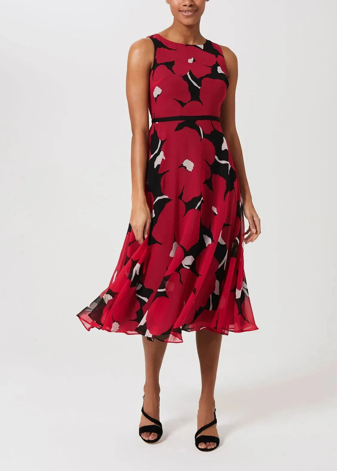 Carly Dress 0120/5675/9022l00 Black-Pink