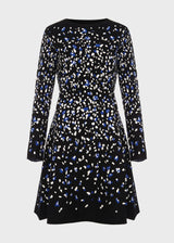 Jodie Knitted Dress 0122/9617/1085l00 Black-Multi