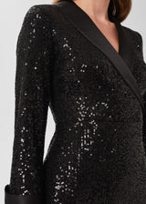 Carys Sequin Dress 0222/5192/9045l00 Black