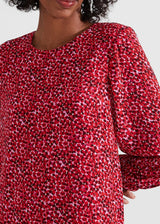 Liana Dress 0223/5991/9045l00 Red-Multi
