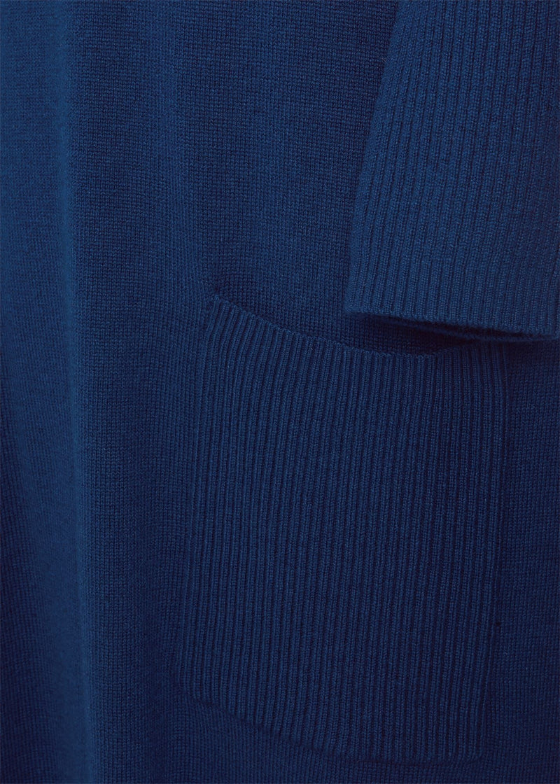 Devora Knitted Dress 0223/9441/9044l00 Steel-Blue