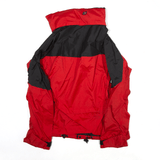 BERGHAUS Driaqua Technology Rain Jacket Red Colourblock Womens M