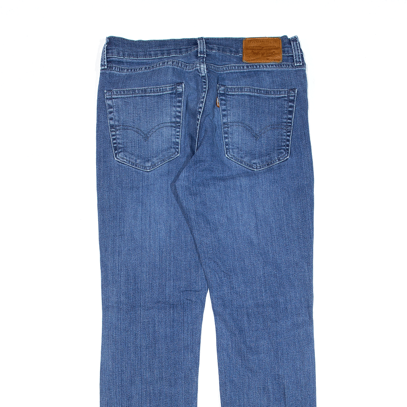 LEVI'S 511 BIG E Jeans Distressed Blue Denim Slim Straight Mens W28 L30
