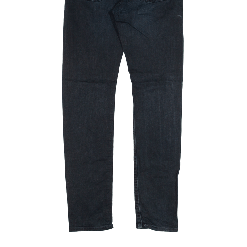 LEVI'S 511 Jeans Black Denim Slim Straight Mens W30 L32