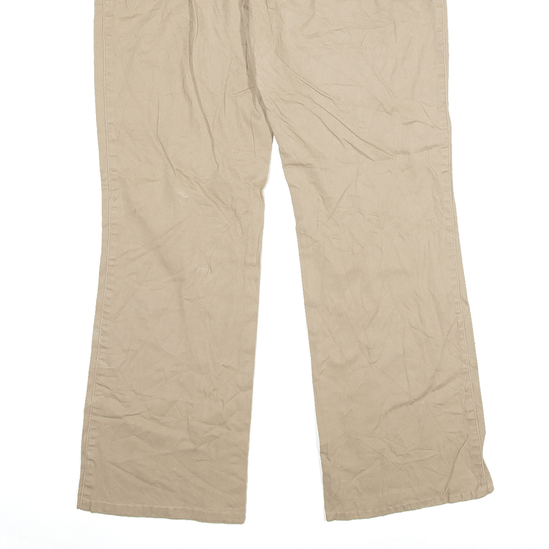 DICKIES Workwear Trousers Beige Regular Straight Womens W34 L26