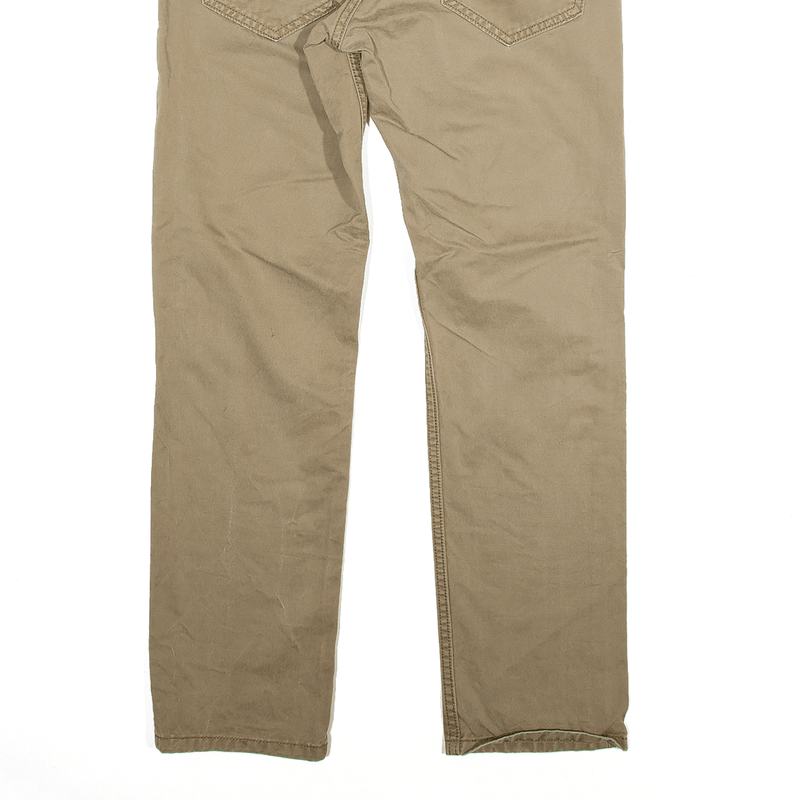 LEVI'S Denim Trousers Brown Regular Straight Mens W31 L30
