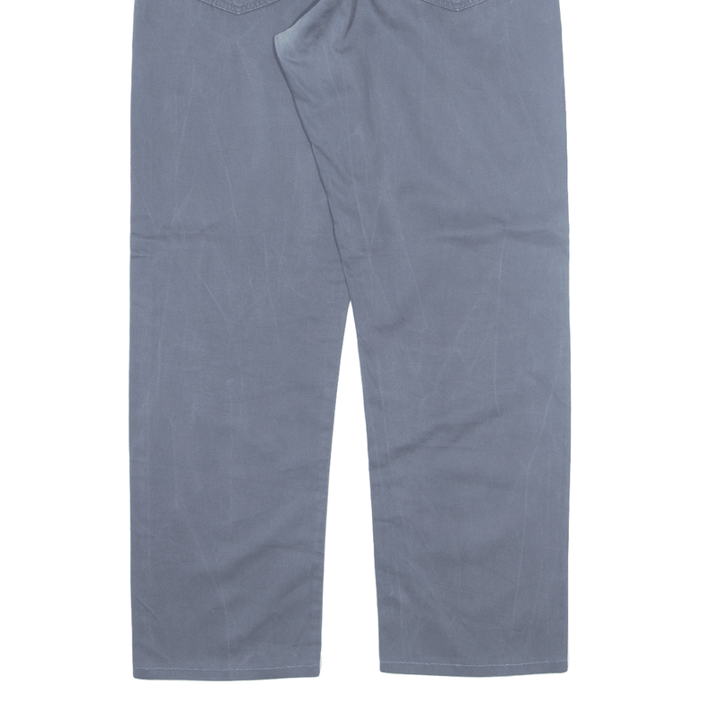 HUGO BOSS Mens Trousers Blue Regular Straight W34 L29