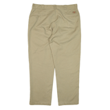 DICKIES 874 Workwear Trousers Beige Regular Straight Mens W37 L29