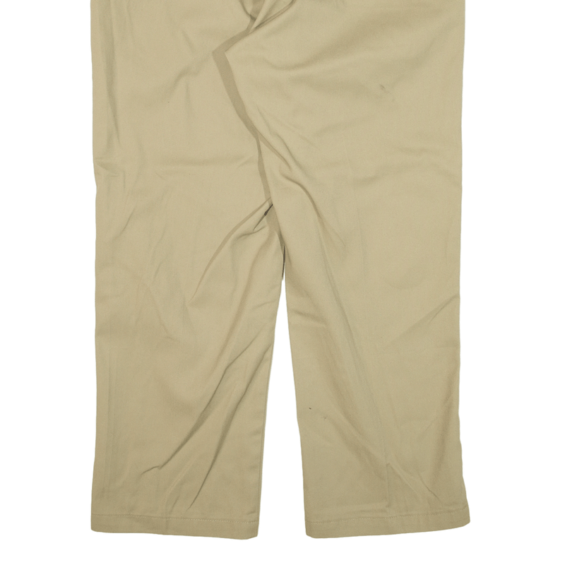 DICKIES 874 Workwear Trousers Beige Regular Straight Mens W35 L28