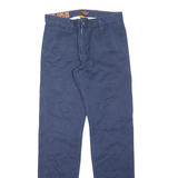 DOCKERS Khaki Mens Trousers Blue Slim Tapered W29 L32