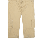 S&K Cargo Trousers Beige Regular Straight Womens W28 L29