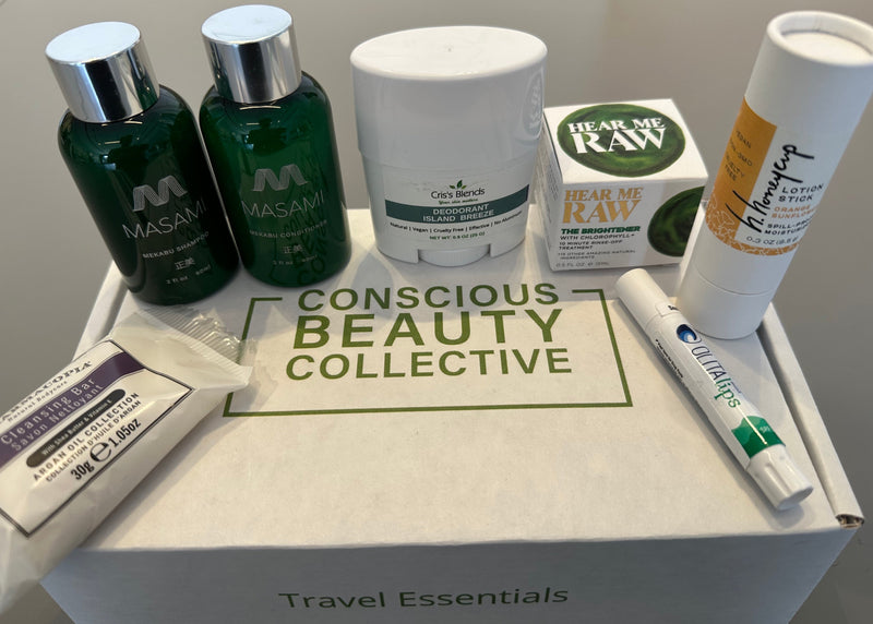 Conscious Beauty Collective Travel Essentials