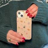 Seashell Winter Woodland iPhone 14 Plus Case