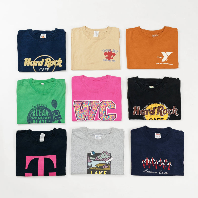 Preloved Printed T-Shirts | Set of 4